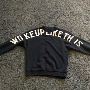 Black Long Sleeve (Woke Up Like This)